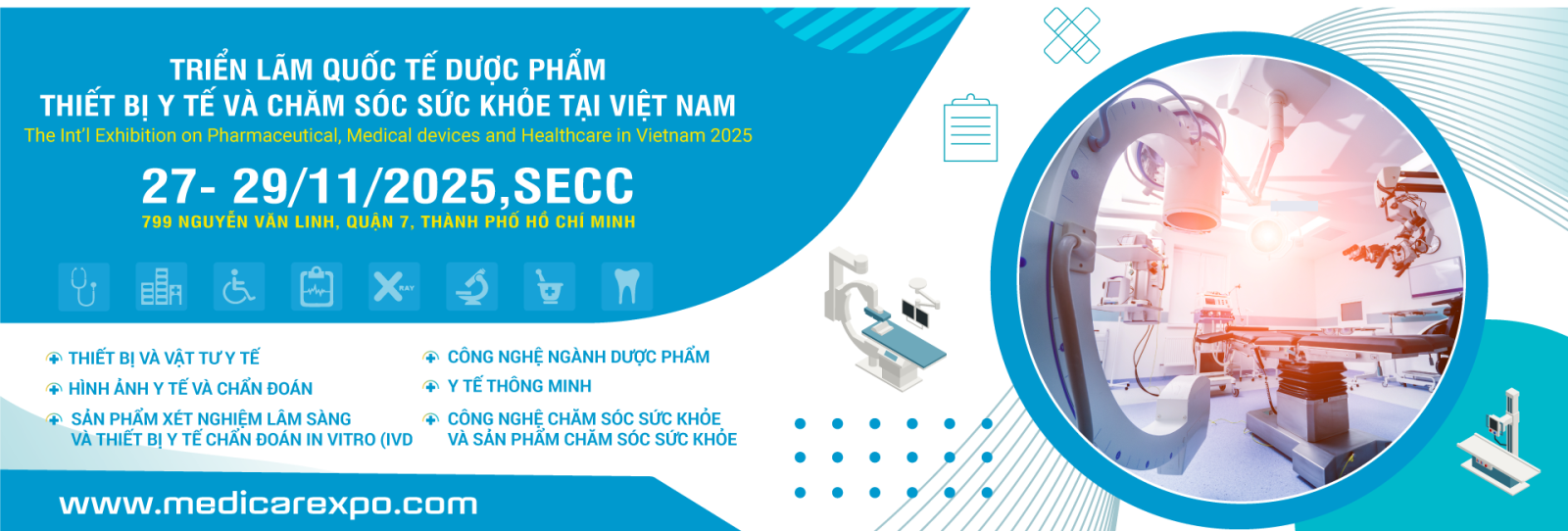 Vietmedicare EXPO 2025 Ho Chi Minh: The International Exhibition on Pharmaceutical, Medical devices and Healthcare in Vietnam 2025